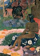 Paul Gauguin Her name is Varumati France oil painting artist